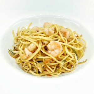 90 / Noodles gamberi e verdure