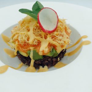 126b / Venere sake avocado tartare